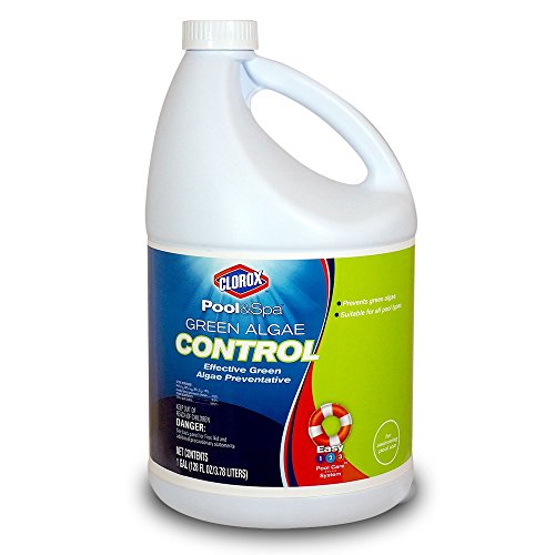 Clorox Pool&Spa 41128CLX Green Algae Control, 1Gallon