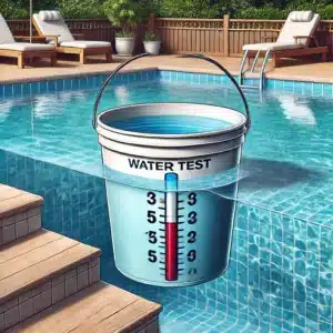 Pool bucket test