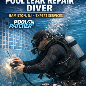 Illustration of Pool Leak Repair Diver Hamilton NJ - Expert Services | Pool Patcher